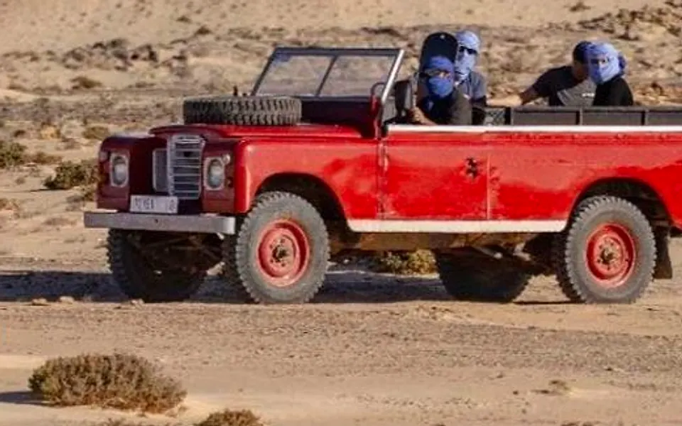 Safari en Land Rover vintage & sandboard